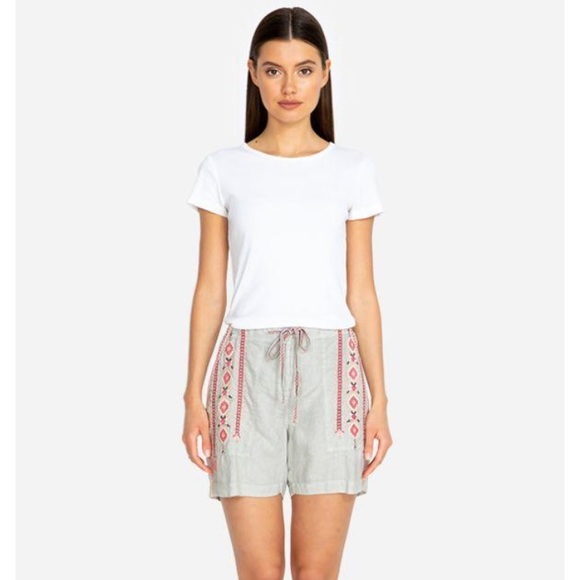 SOLD!!!  Johnny Was Sabriya  Shorts - Picture 2 of 7